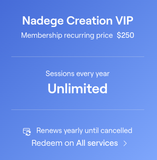 Nadege Creation VIP Membership offer image